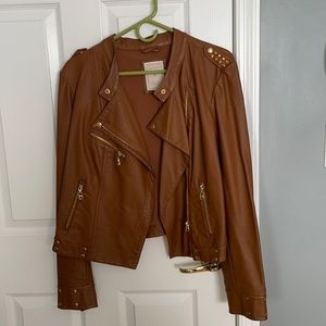 Guess Studded Leather Jacket